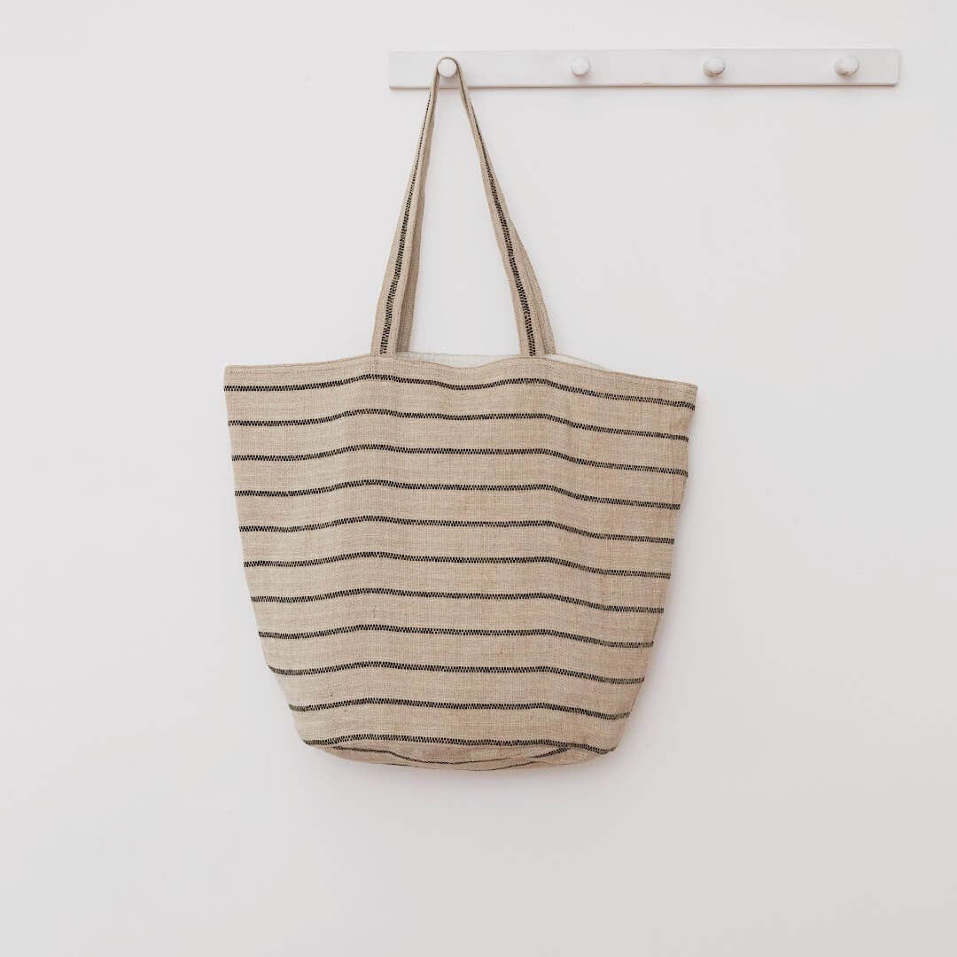 Will & Atlas Natural Striped Chloe Bag