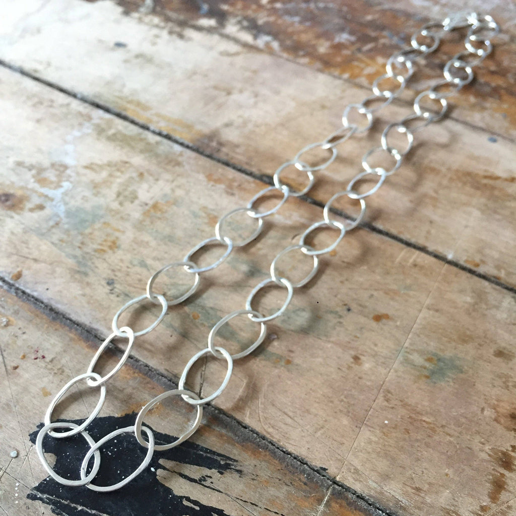 Shepherd's Run Handmade Oval Necklace