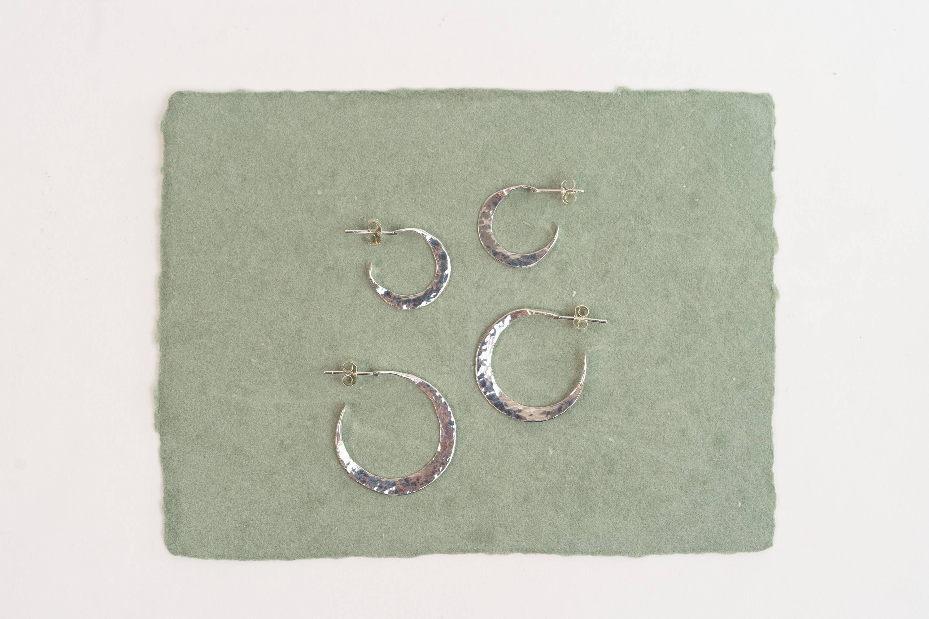 Mark Ehrmann Custom Hoops in Silver