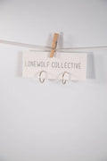 Lonewolf Collective Recycled Silver Hoops