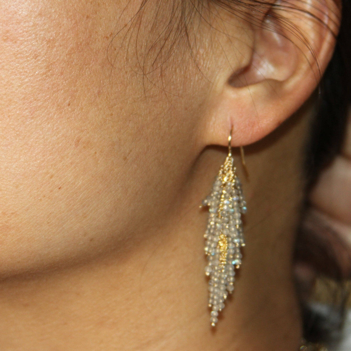 Mabel Chong Firecracker Labradorite Earrings