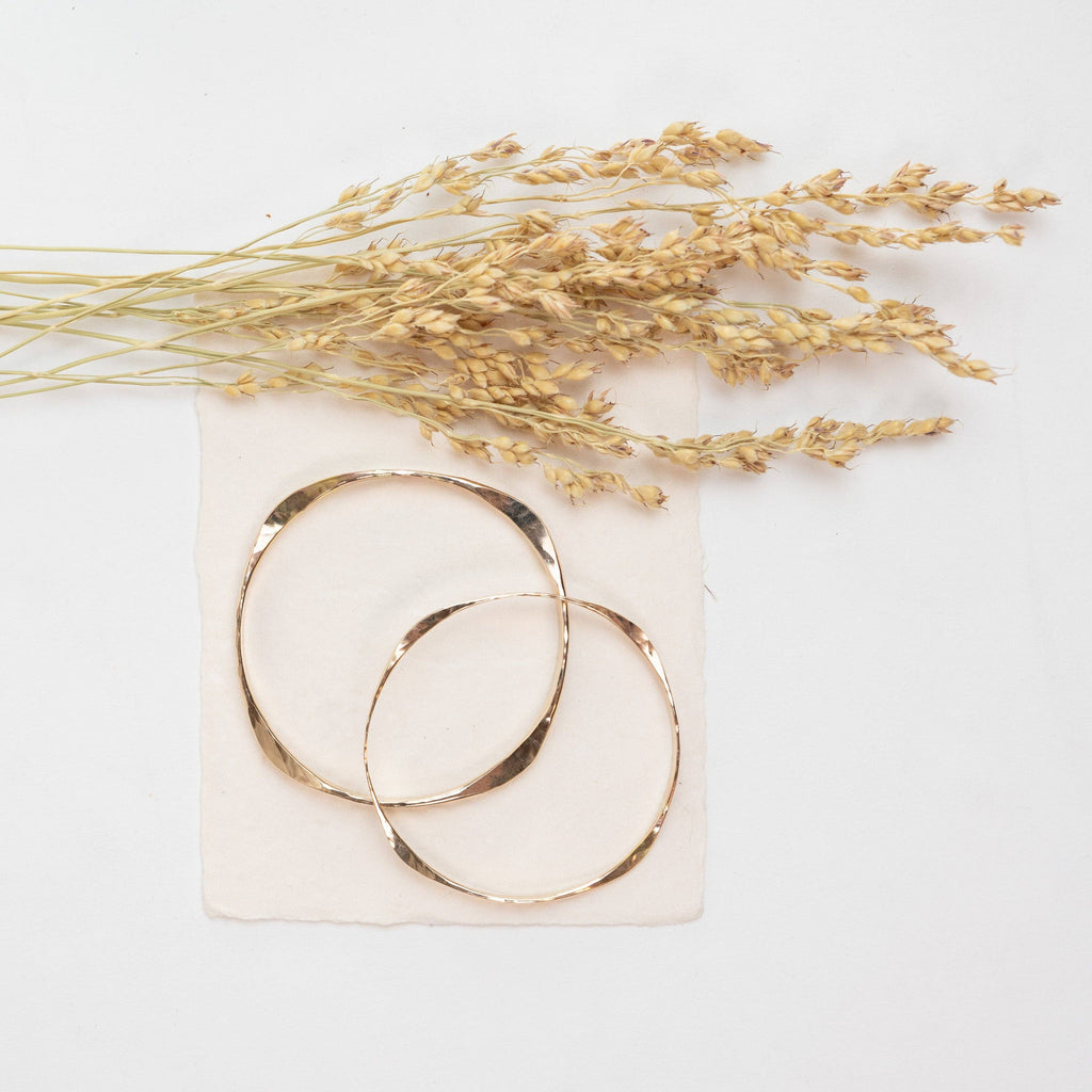 Mark Ehrmann Custom Bangle Bracelet in Gold