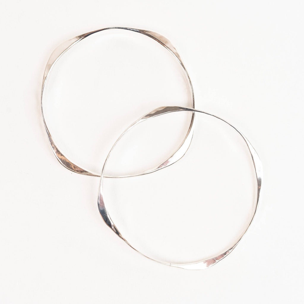 Mark Ehrmann Sterling Silver Bangle Bracelets