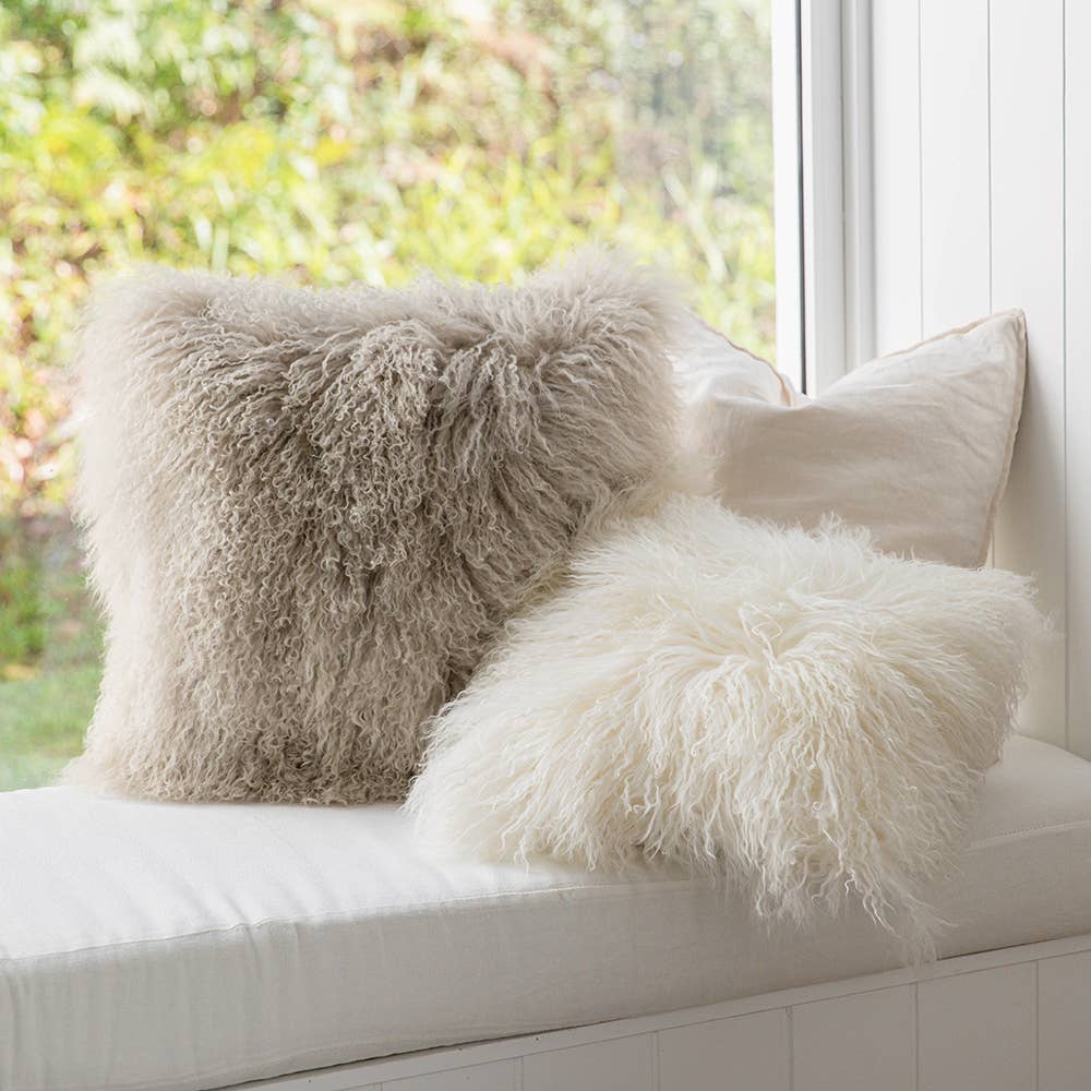 Auskin Tibetan Lambskin Pillow