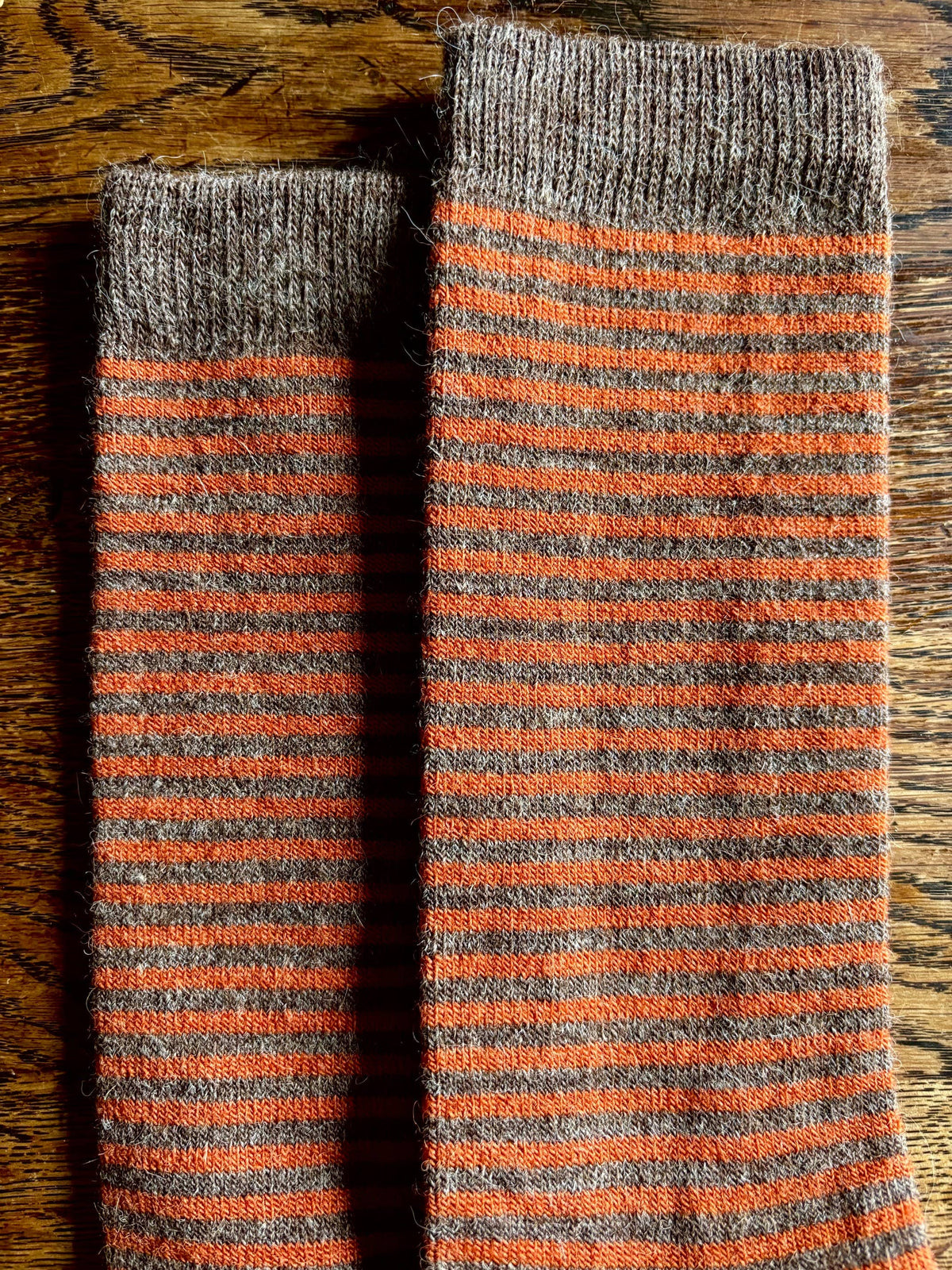 Samantha Holmes Alpaca Striped Socks