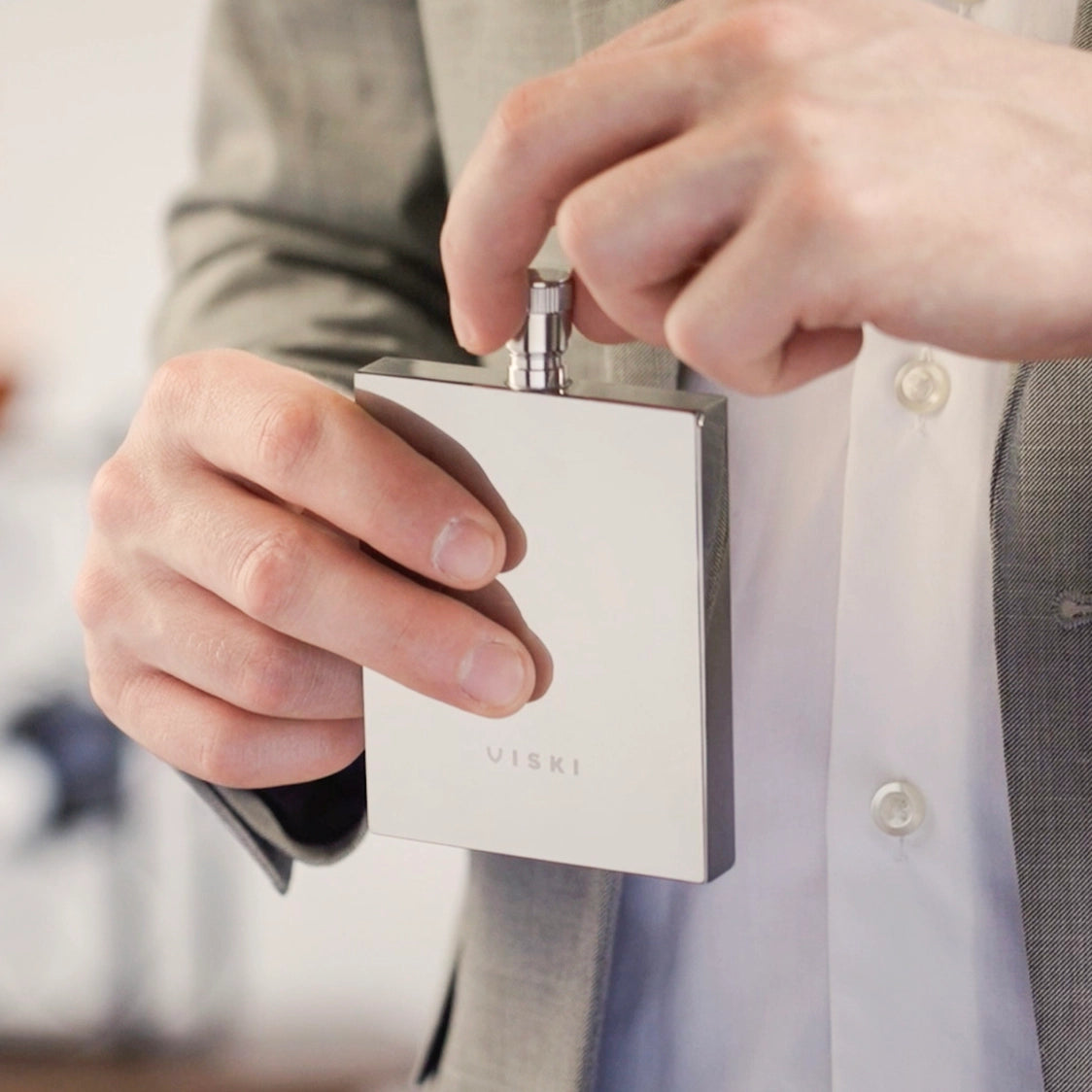 Viski Stainless Steel Flask