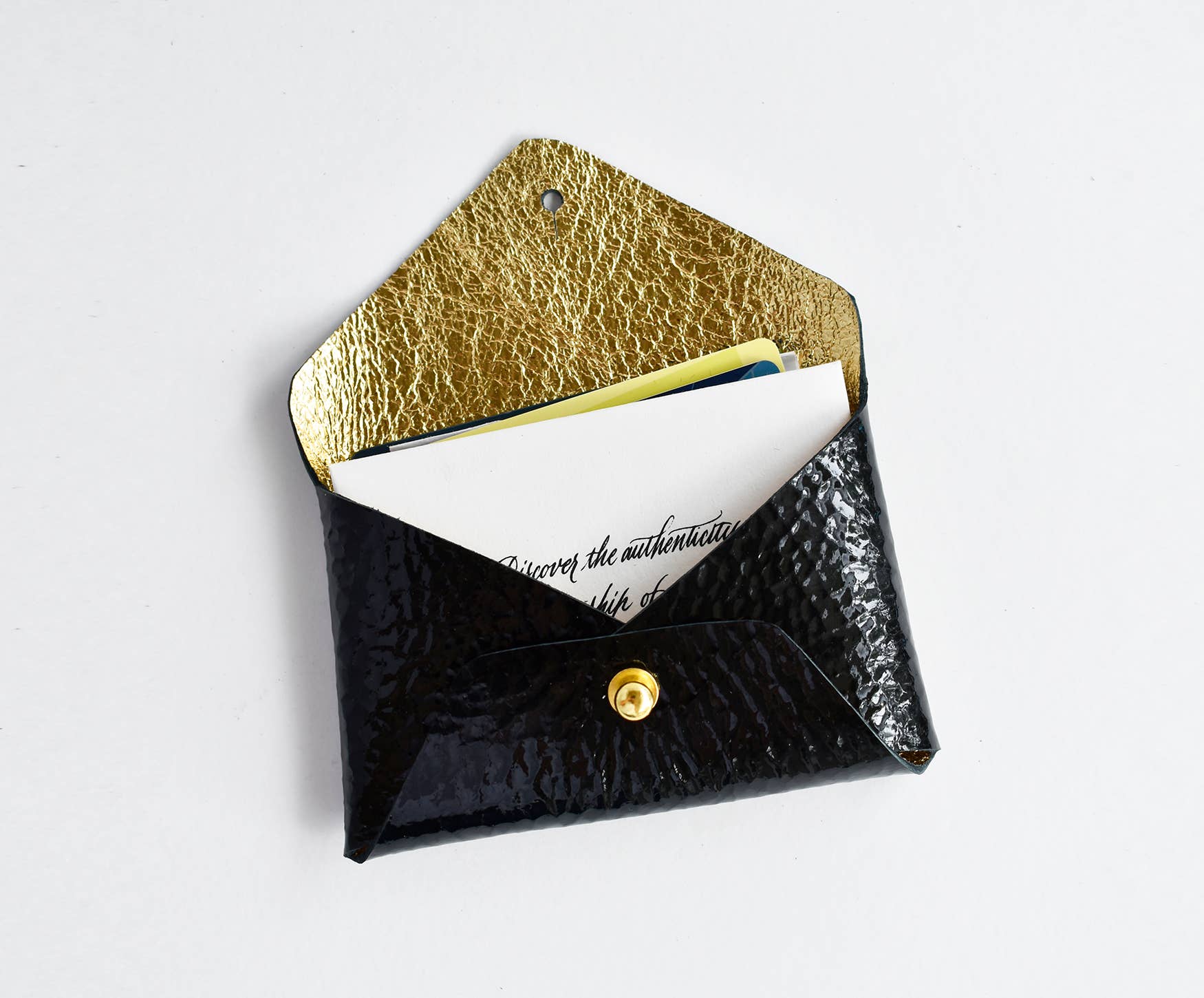 Celina Mancurti Leather Card Holder