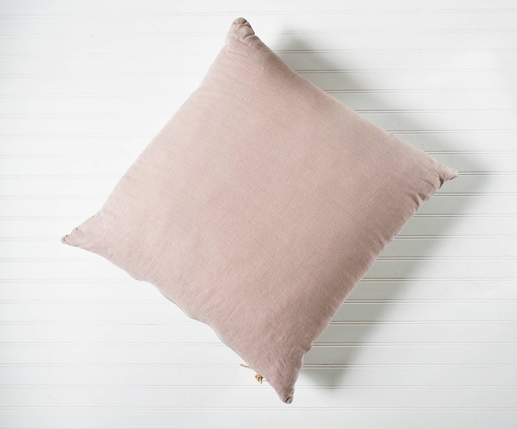 Celina Mancurti Rose Washed Linen Pillow