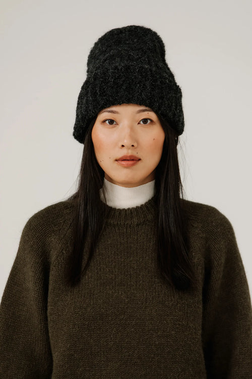 BARE Colette Baby Alpaca Boucle Beanie
