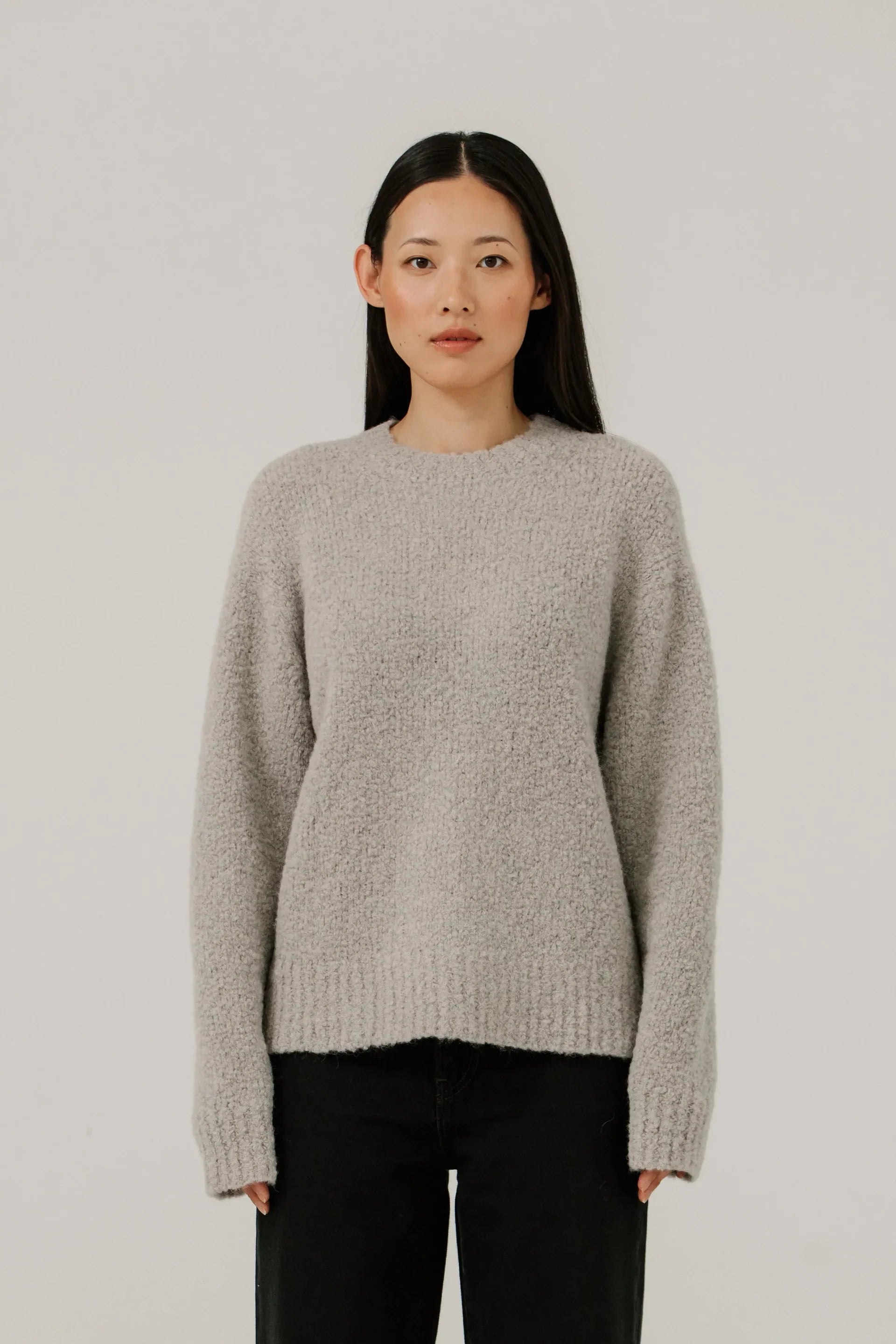 BARE Colette Boucle Crewneck
