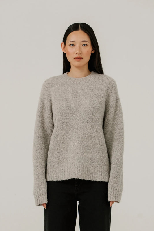 BARE Colette Boucle Crewneck