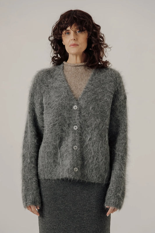 BARE Suri Alpaca Cardigan