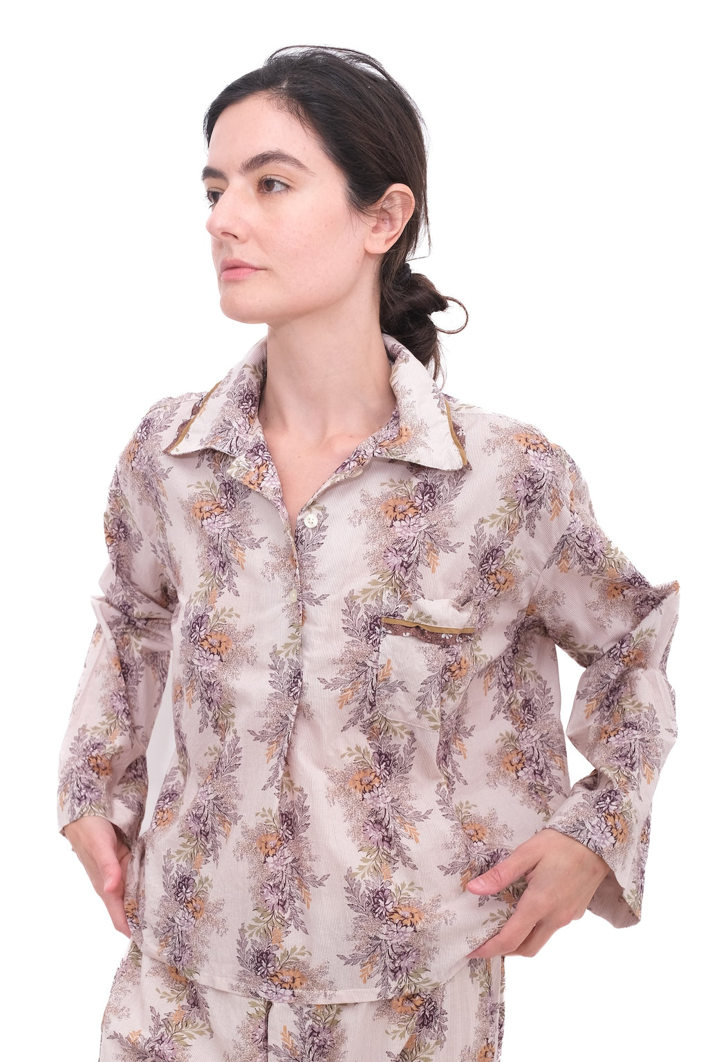 Domi Organic Cotton Pullover PJ Shirt