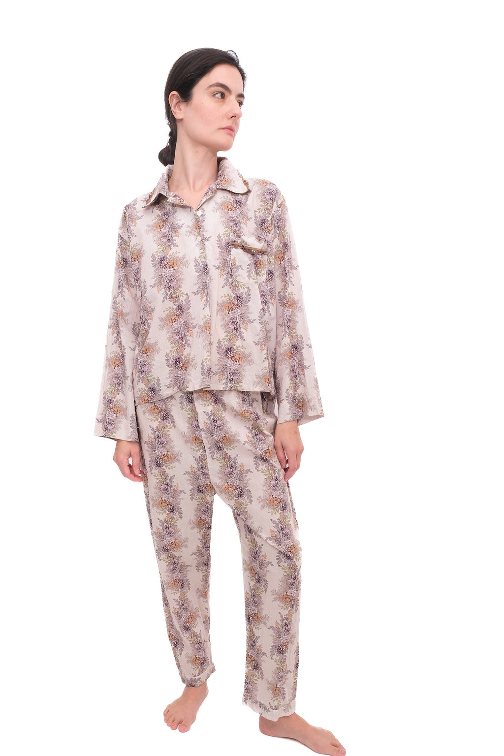 Domi Organic Cotton Pullover PJ Shirt