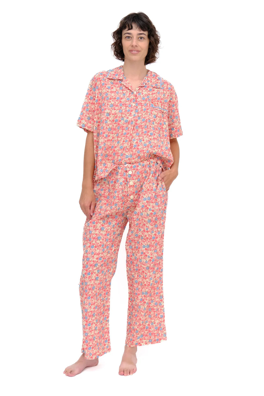 Domi Slim Frenchie PJ Pants Isla