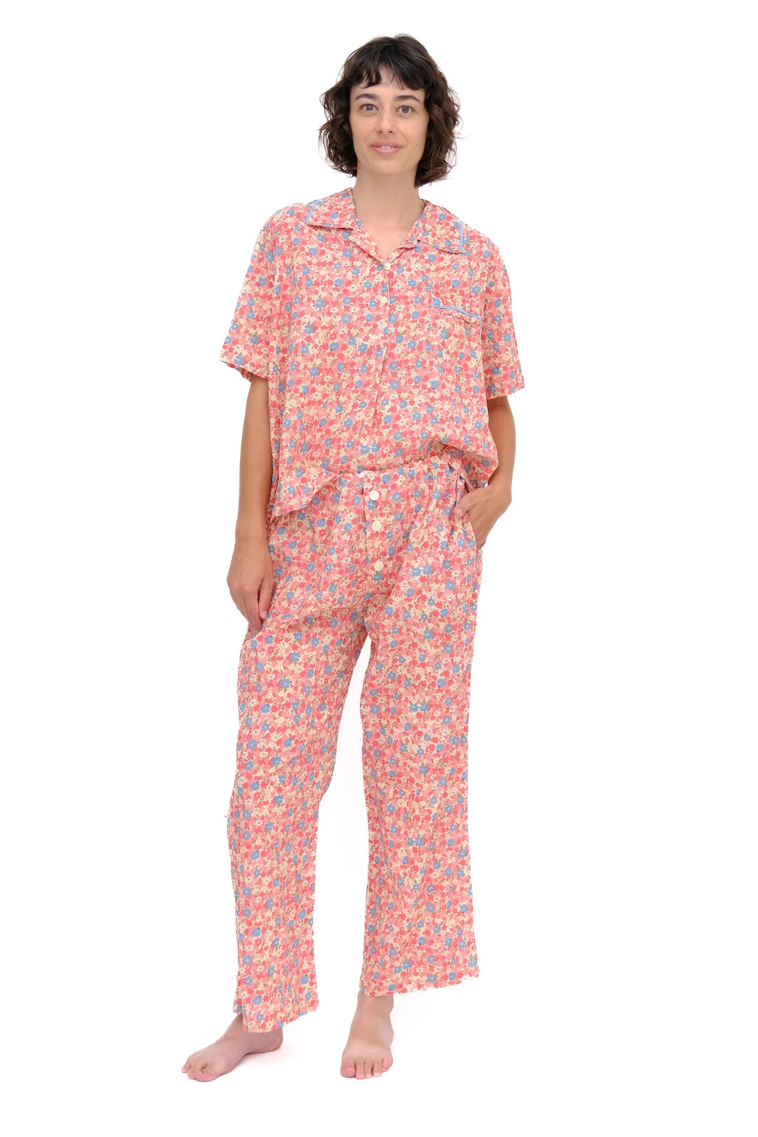 Domi Slim Frenchie PJ Pants Isla