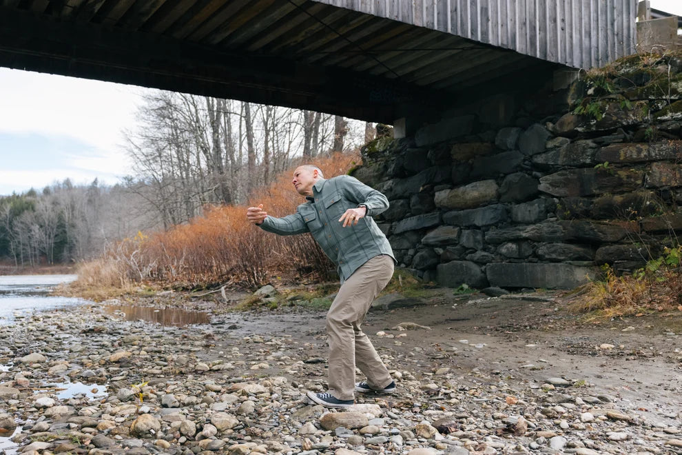 Men's Warren Six Season Lichen Flannel