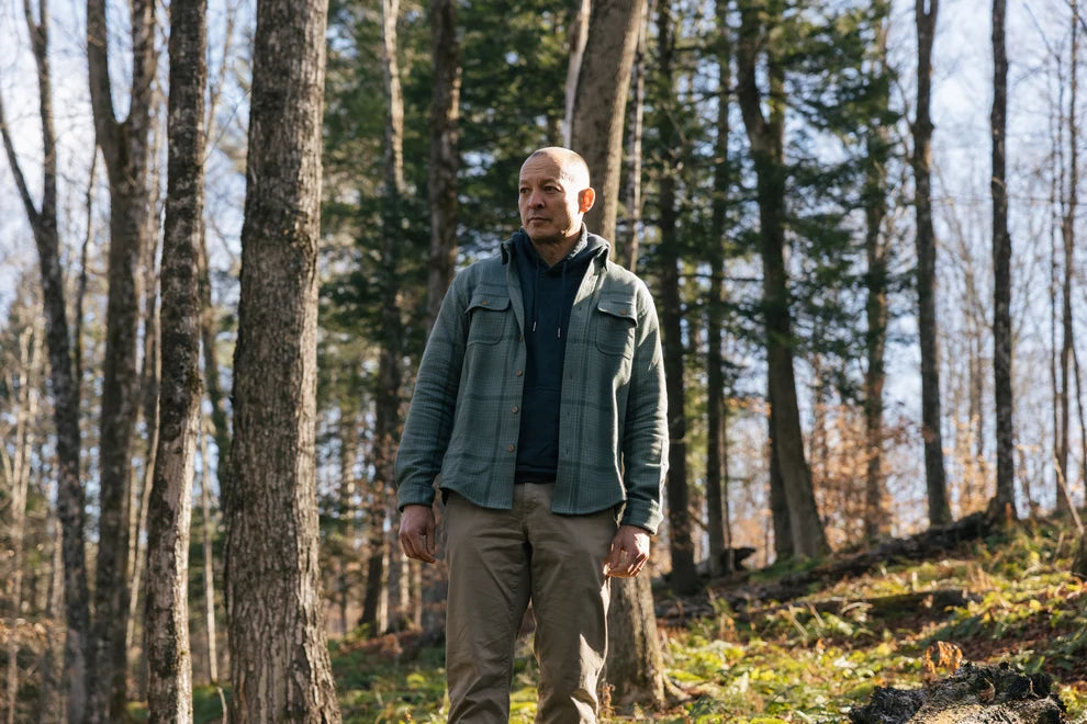 Men's Warren Six Season Lichen Flannel