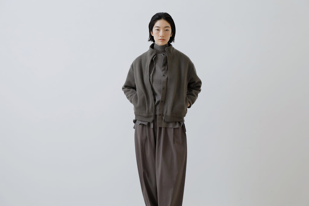 Evam Eva Press Wool Blouson Coat