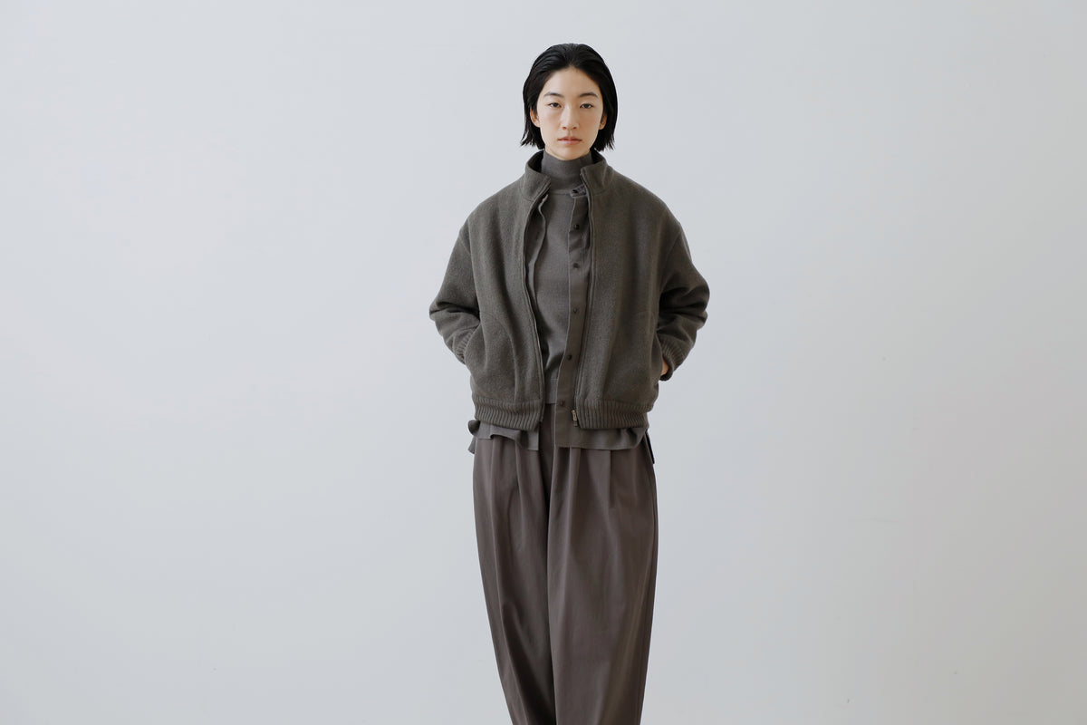 Evam Eva Press Wool Blouson Coat