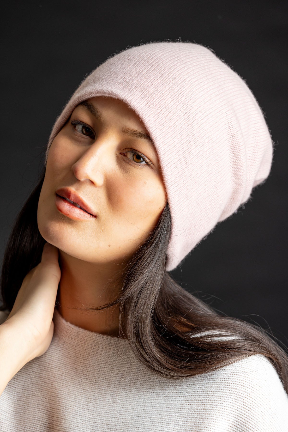 Paychi Guh Slouchy Cashmere Beanie