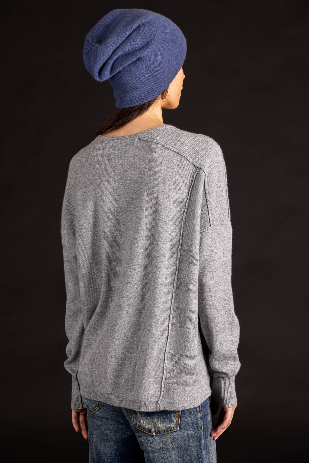 Paychi Guh Panel V-neck Pullover