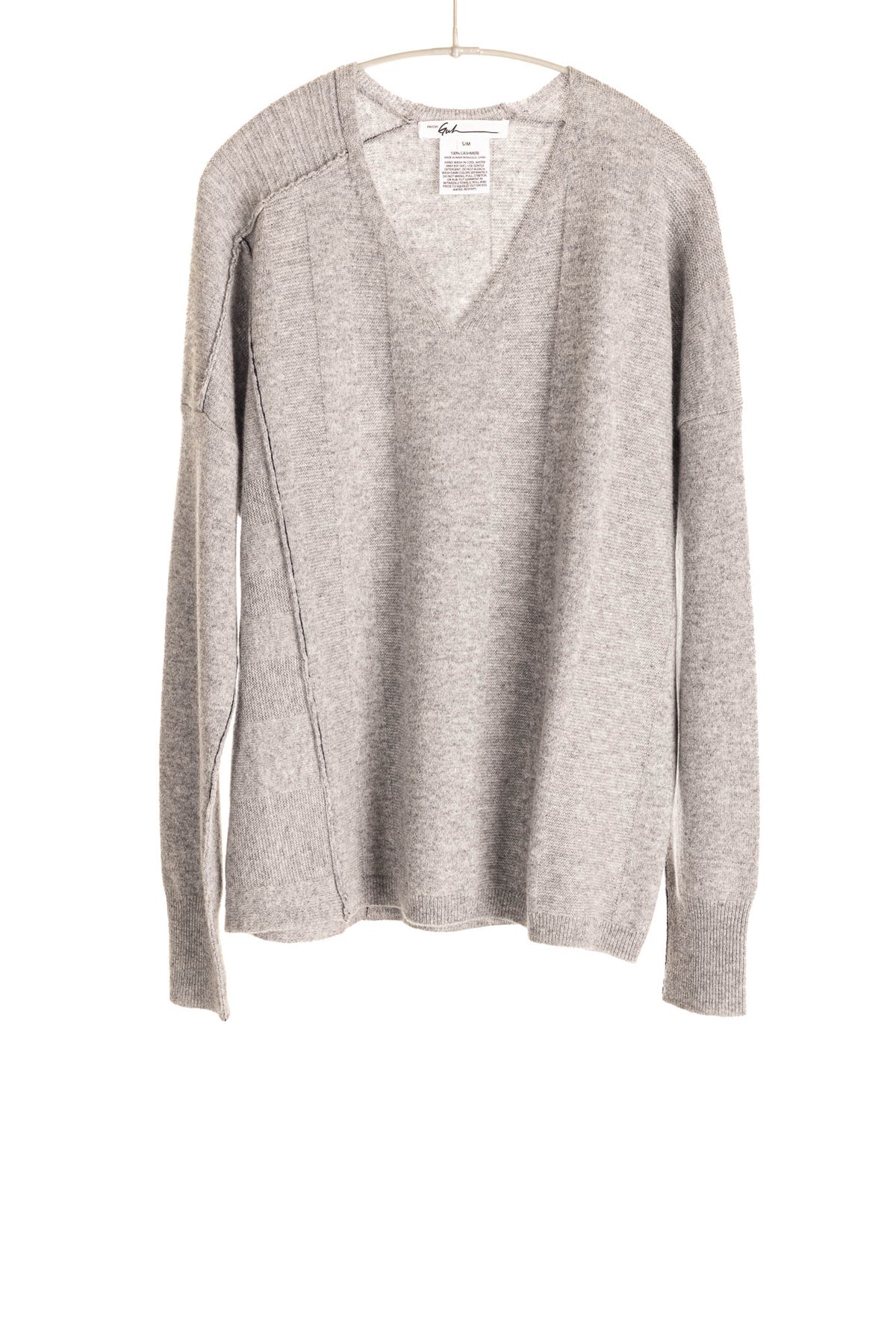 Paychi Guh Panel V-neck Pullover