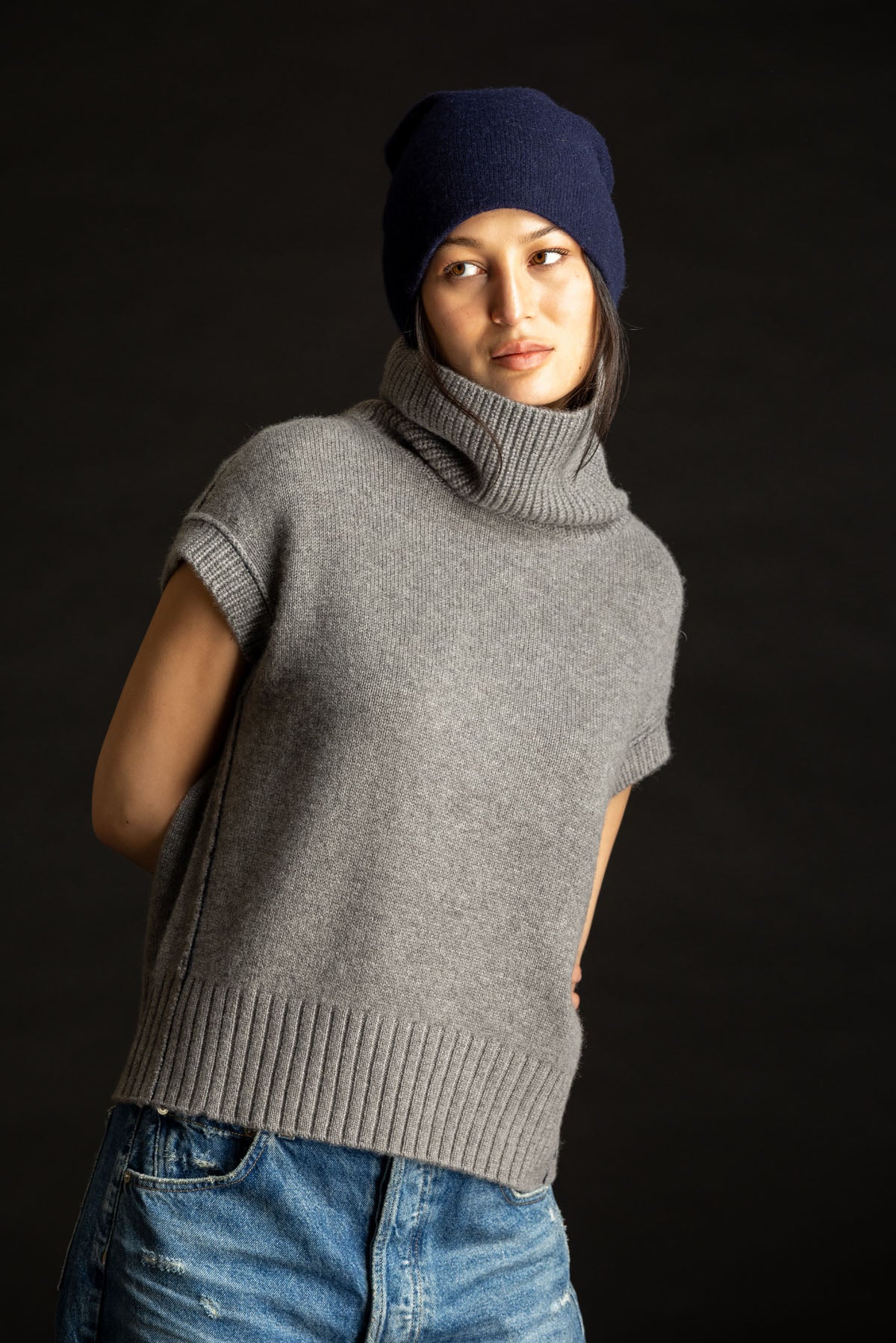 Paychi Guh Mock Pullover