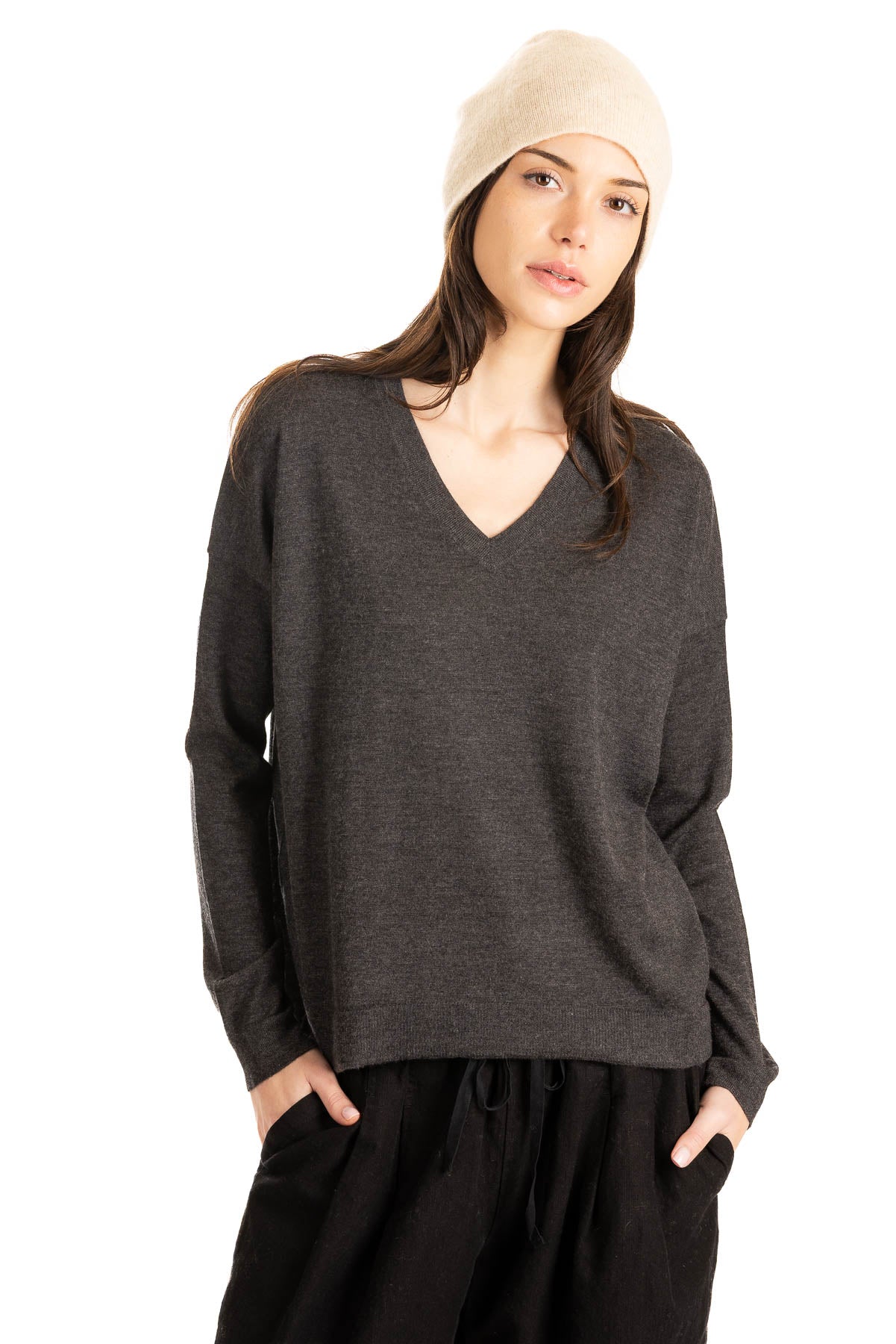 Paychi Guh Everyday V-neck Pullover