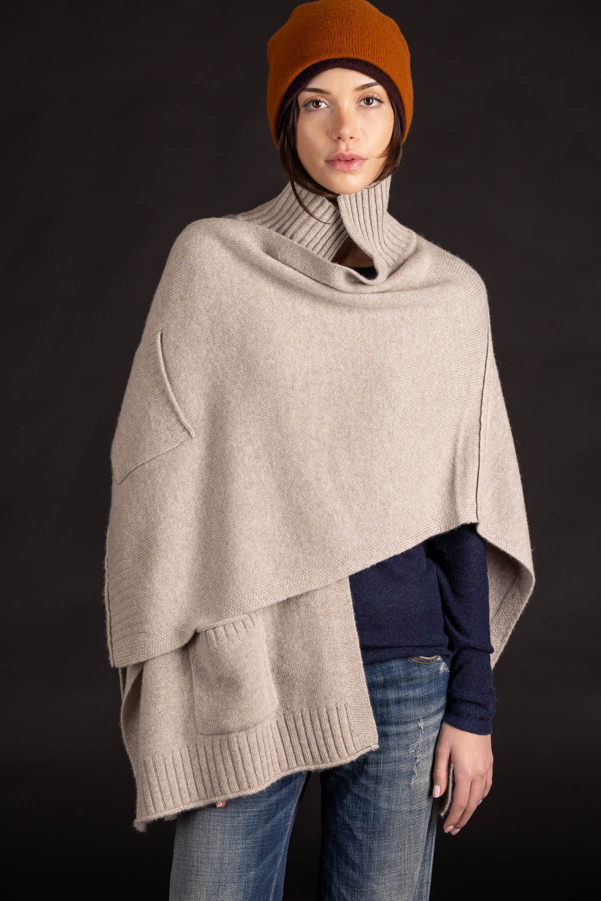 Paychi Guh Collared Wrap