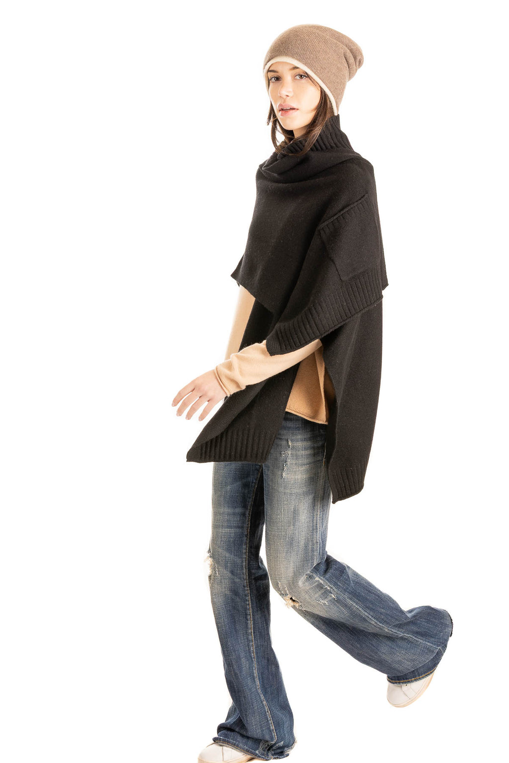 Paychi Guh Collared Wrap