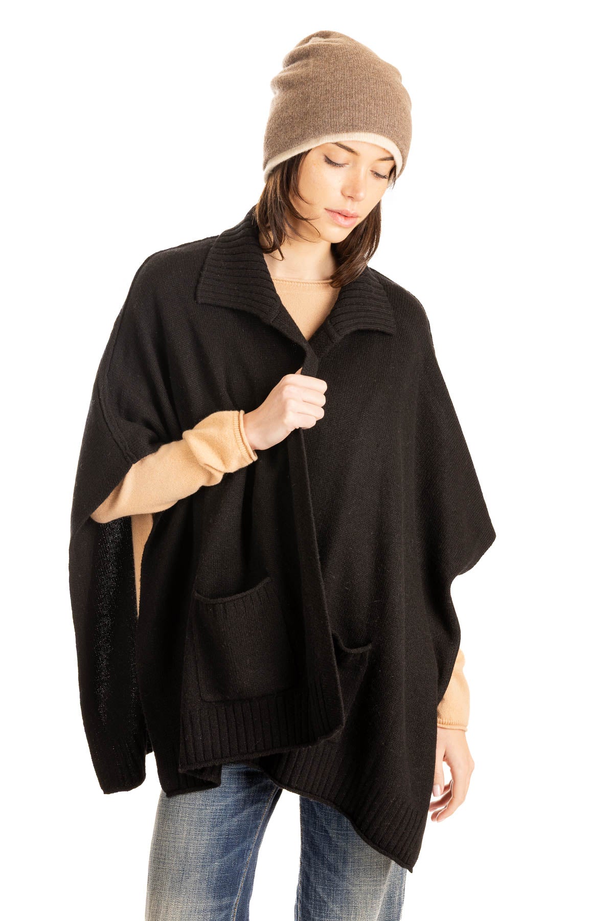 Paychi Guh Collared Wrap