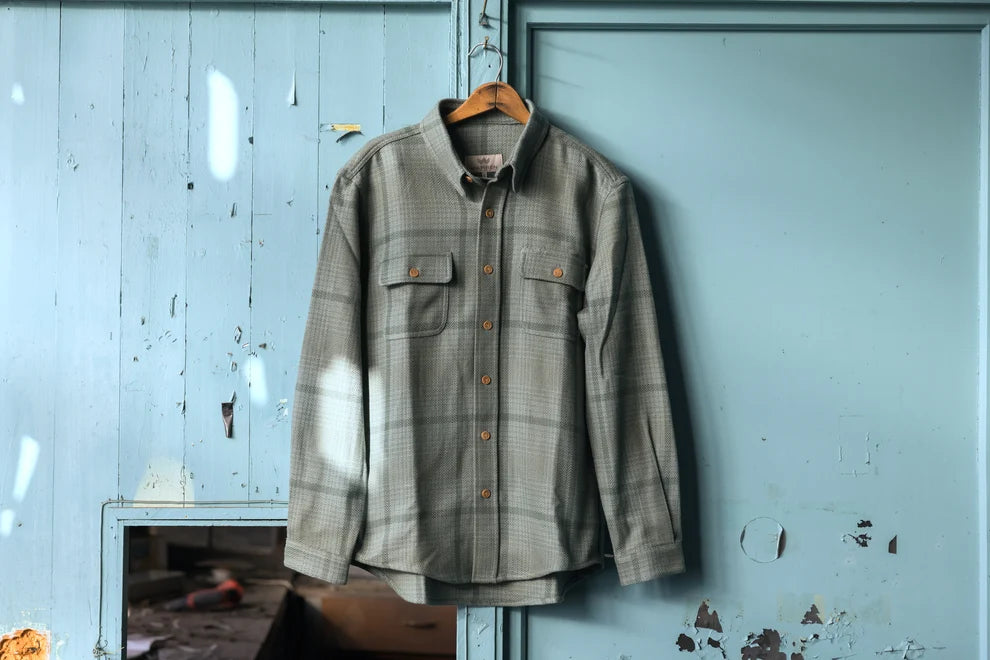 Men's Warren Six Season Lichen Flannel