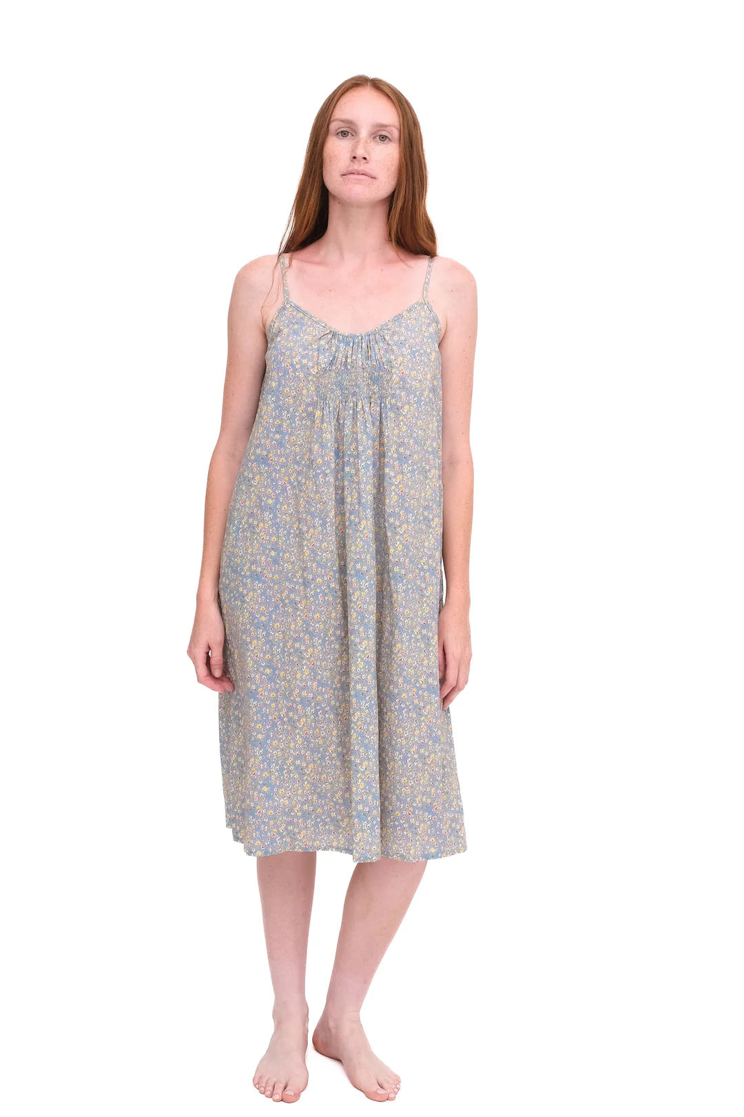 Domi Shirring Gown Hilda