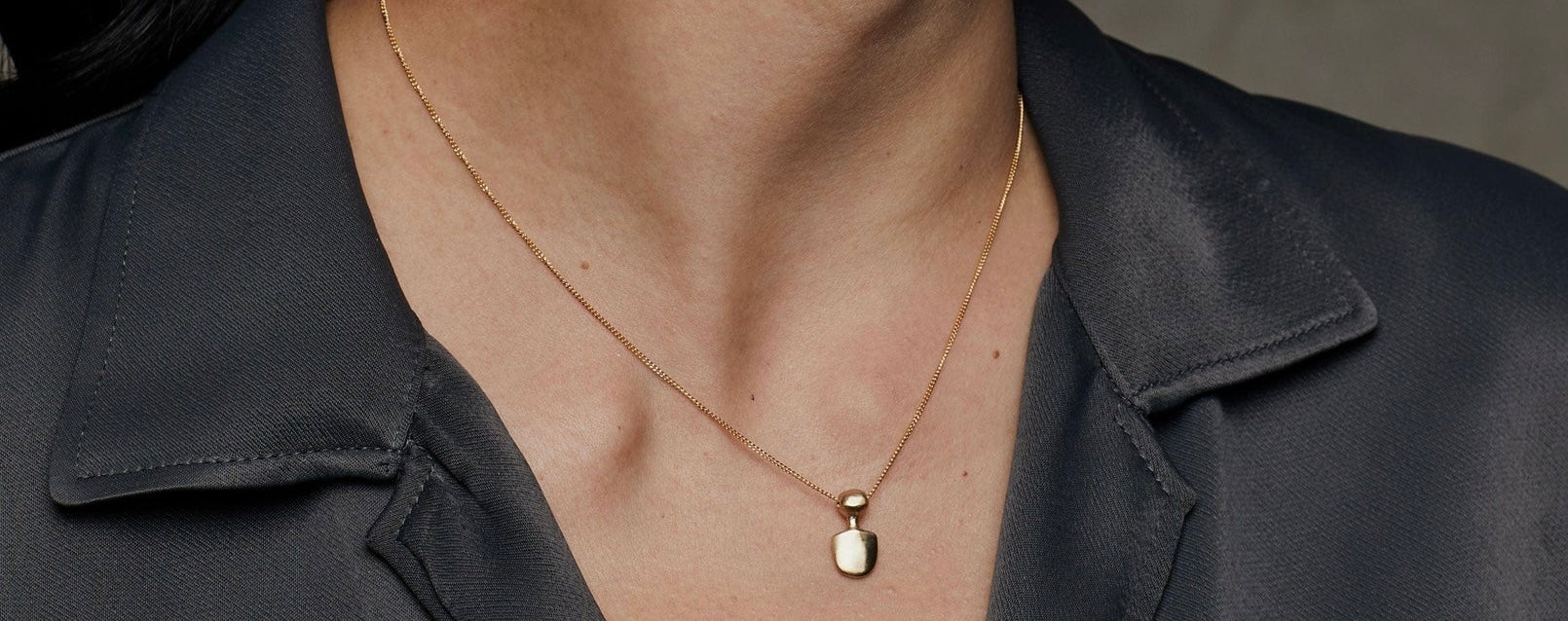 Julie Cohn Petite Amulet Bronze Pendant Necklace