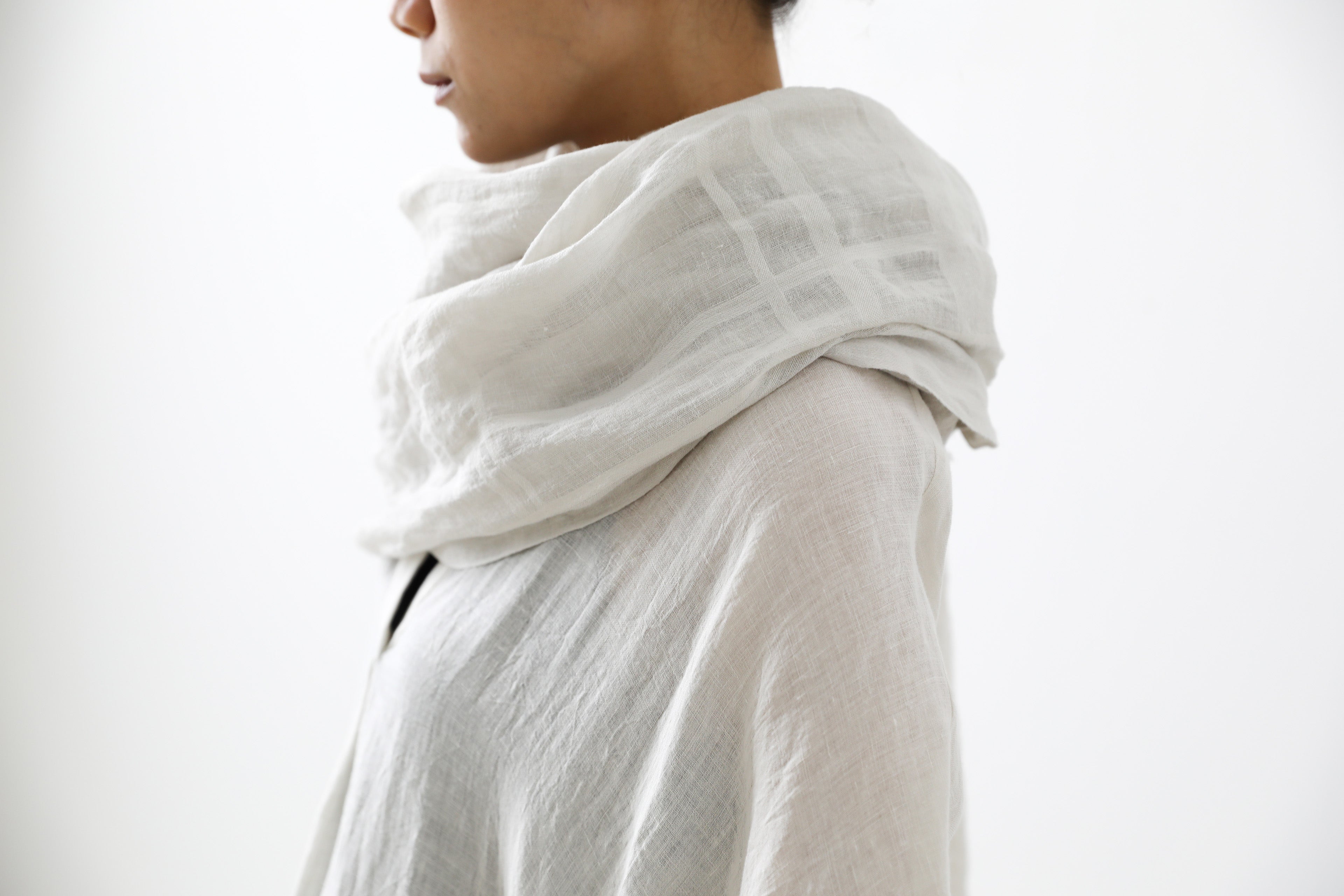 Evam Eva Linen/Silk Stole