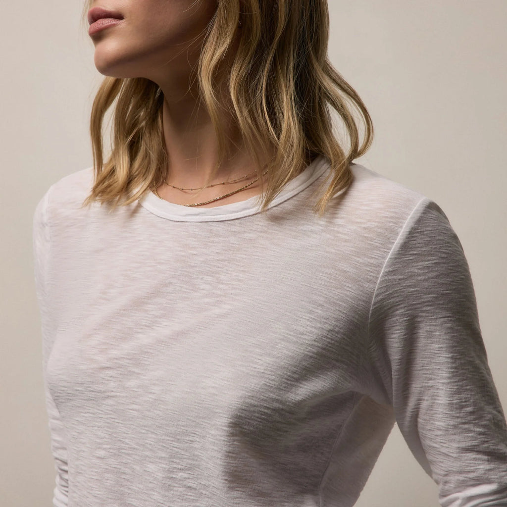 James Perse L/S T-Shirt in White