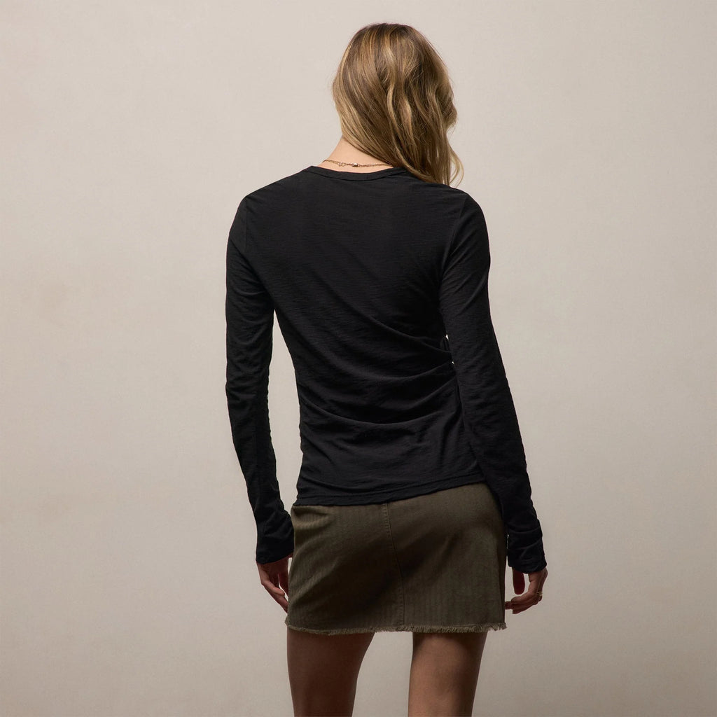 James Perse L/S T-Shirt in Black