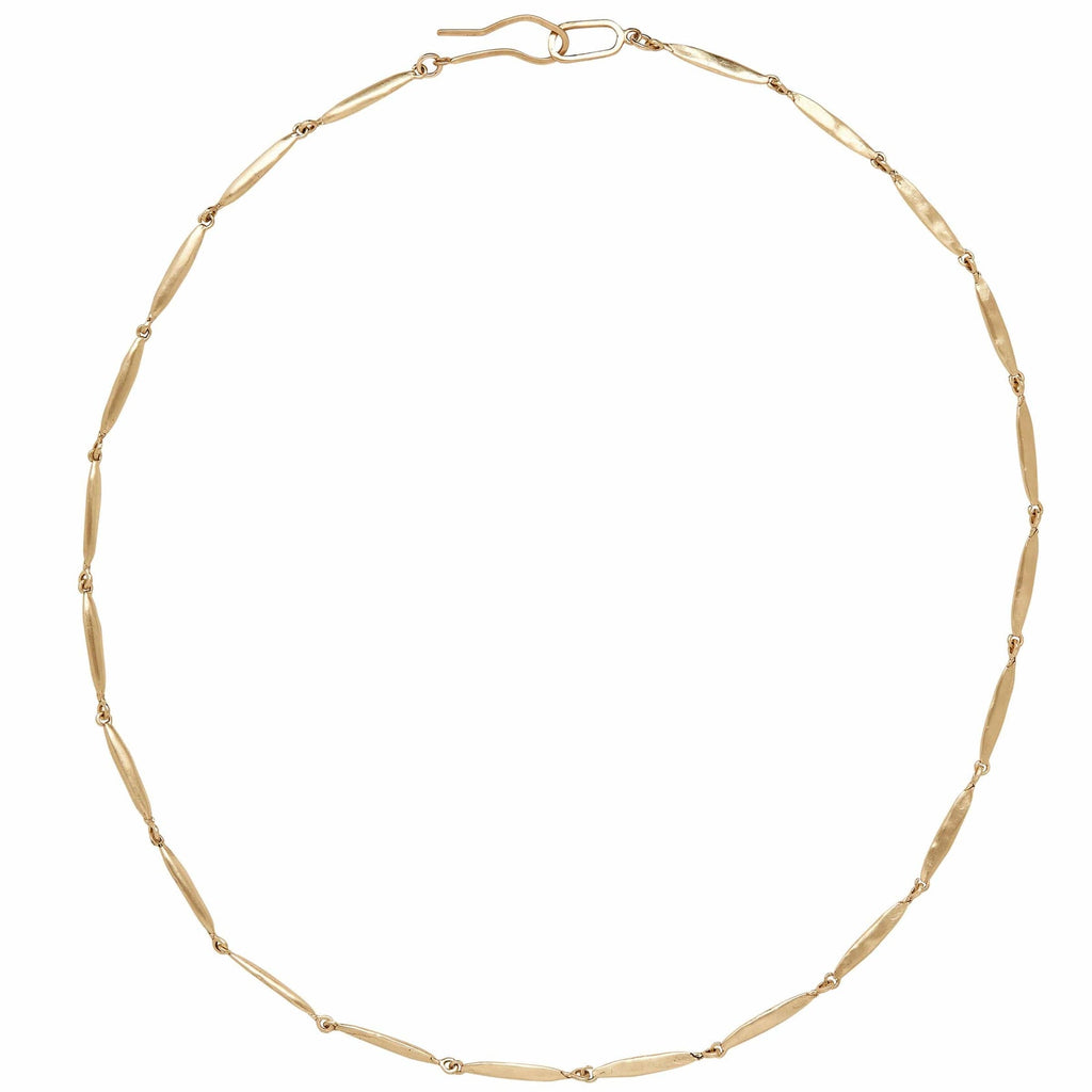Julie Cohn Grain Link Bronze Necklace