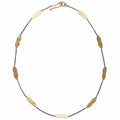 Julie Cohn Petite Cloud Bronze Necklace
