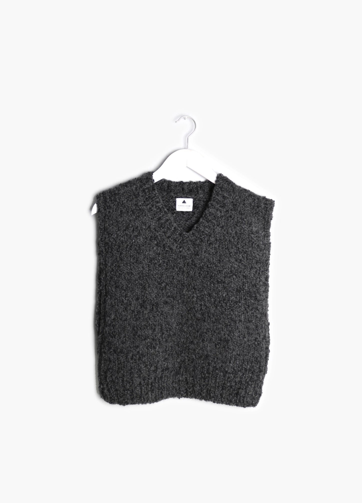 Karakoram Alpaca/Organic Wool Vest - O/S