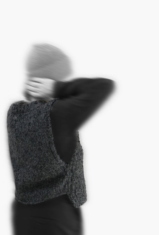 Karakoram Alpaca/Organic Wool Vest - O/S