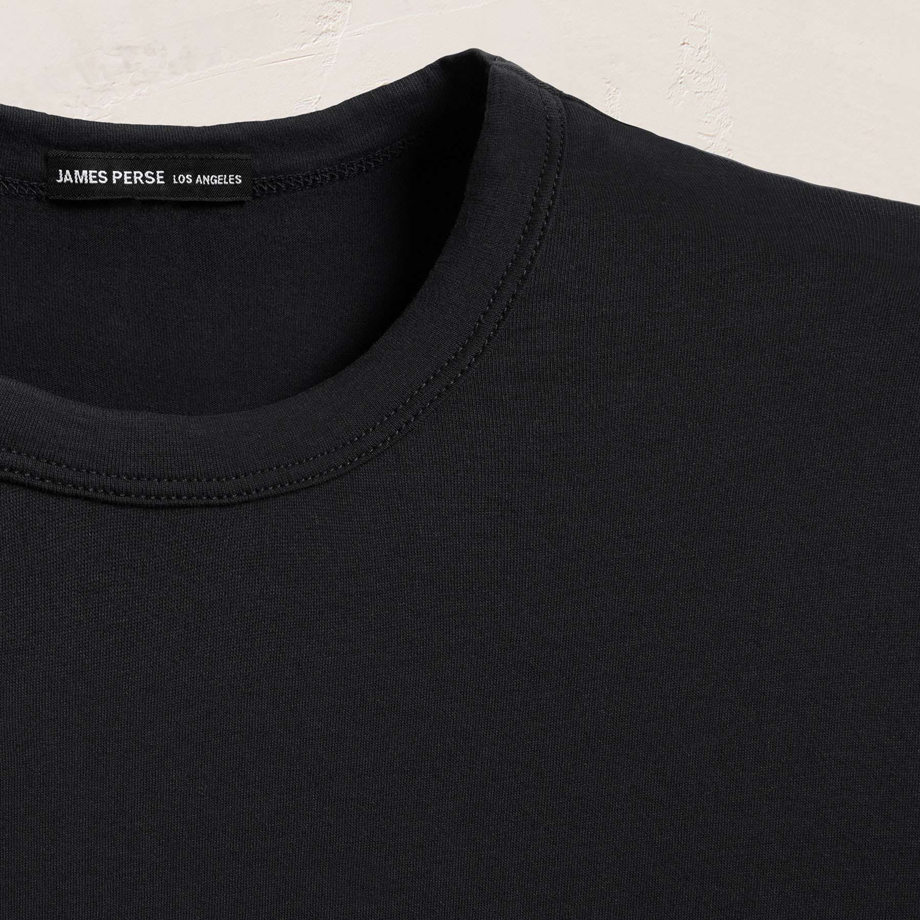 James Perse L/S Brushed Jersey Crew