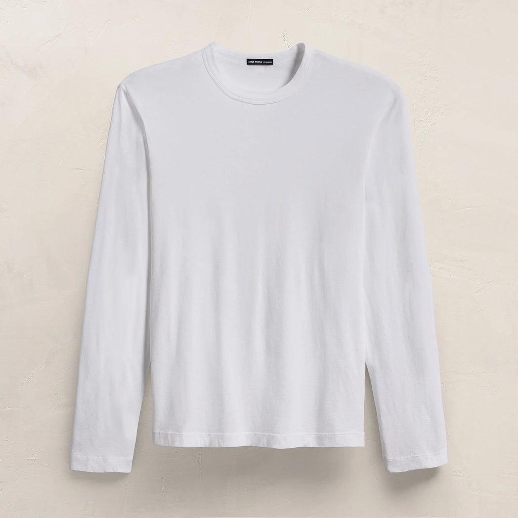 James Perse L/S Brushed Jersey Crew