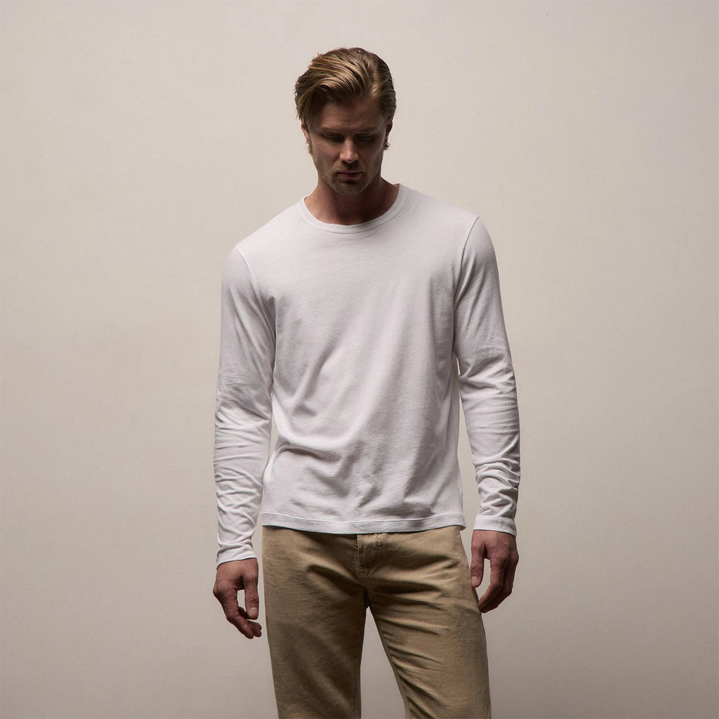 James Perse L/S Brushed Jersey Crew
