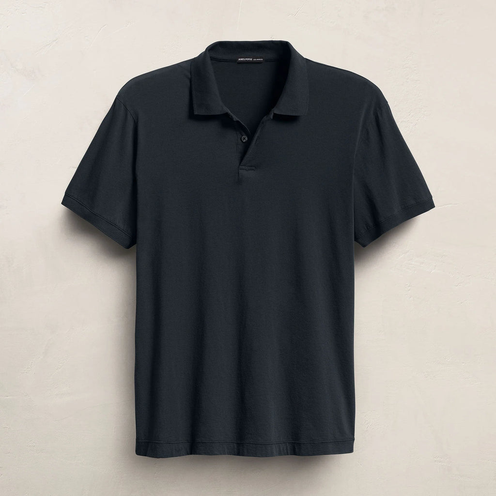 James Perse Luxe Lotus Jersey Polo