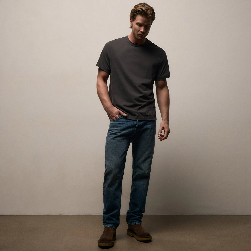 James Perse Heavy Luxe Jersey Crew