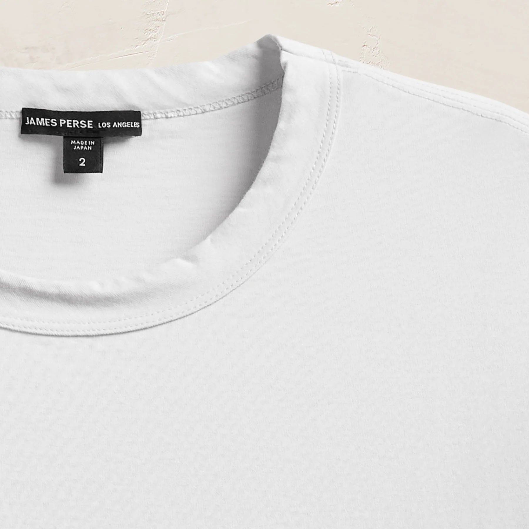 James Perse Heavy Luxe Jersey Crew