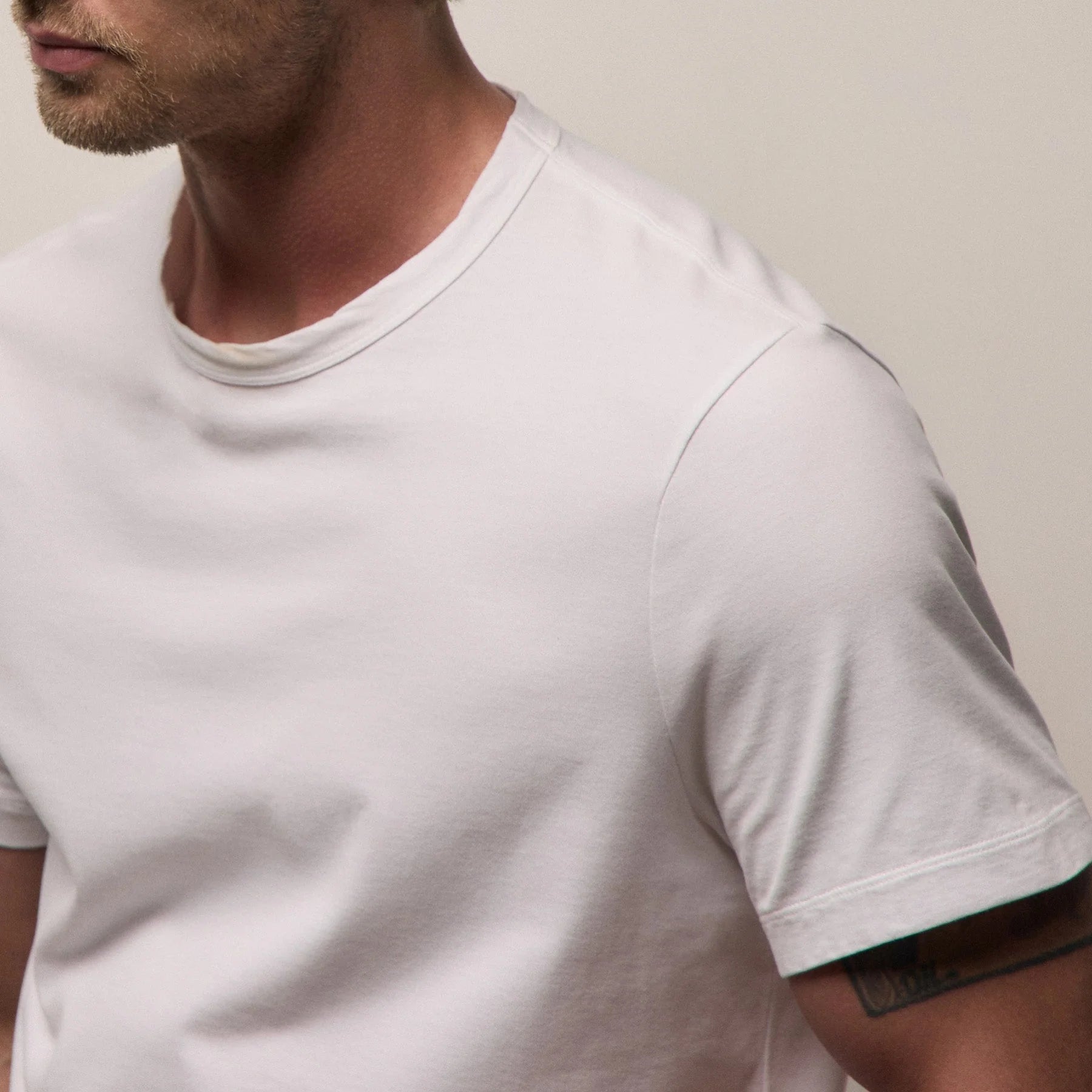 James Perse Heavy Luxe Jersey Crew