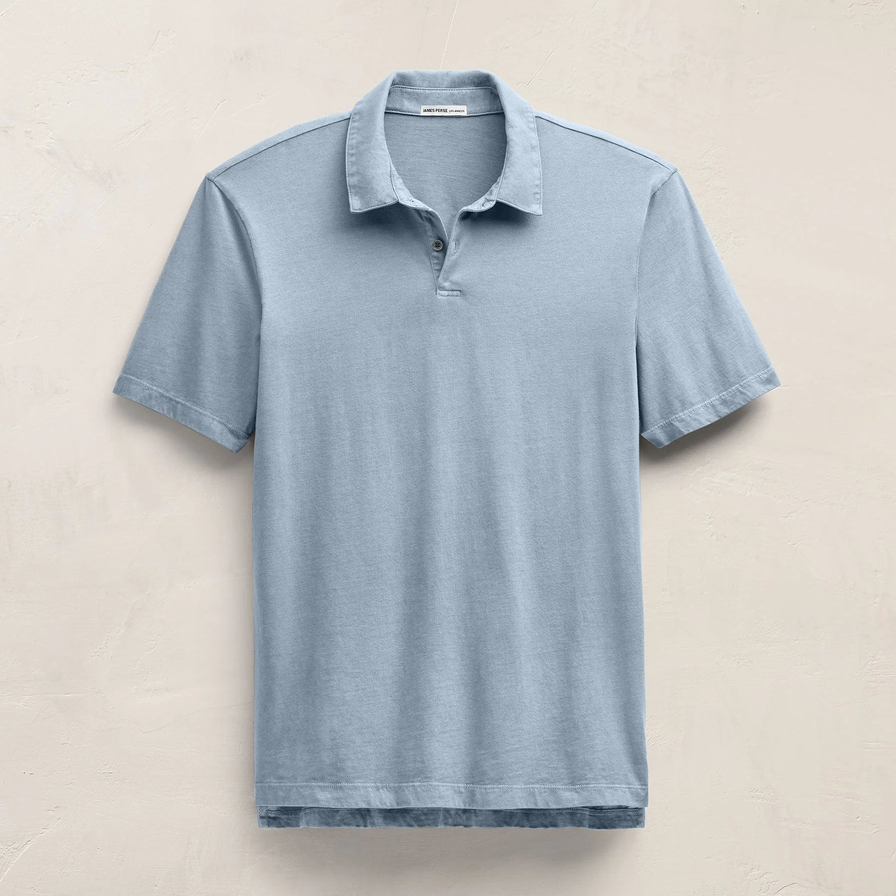 James Perse Sueded Jersey Polo